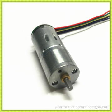 3ppr 25mm gearbox low noise encoder 12v dc motor brushed 5rpm